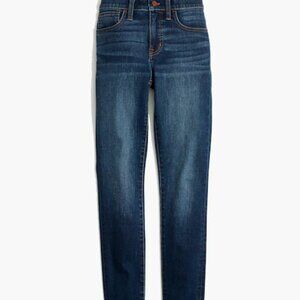 Madewell dark wash skinny jeans